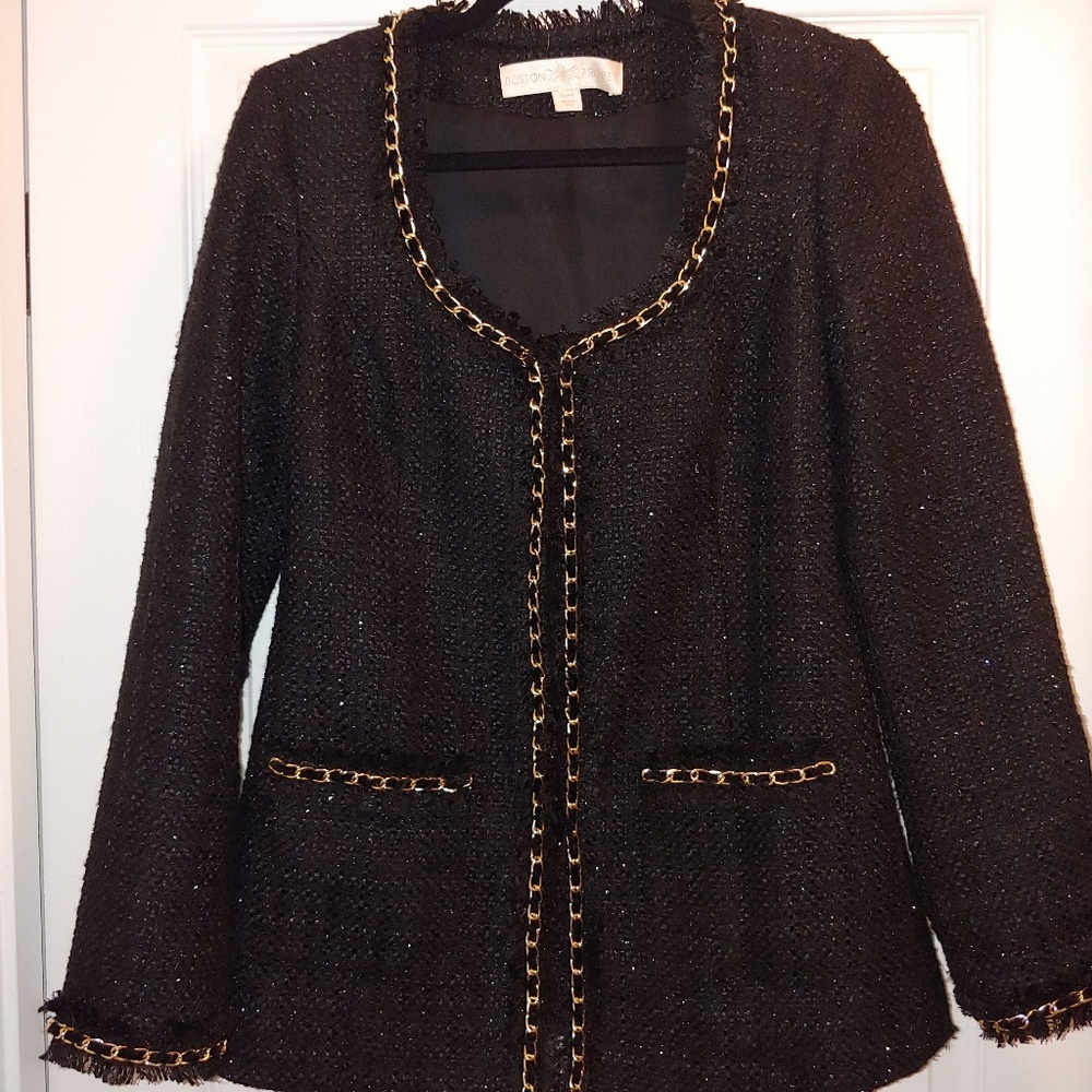 Boston Proper Parisian Tweed Jacket